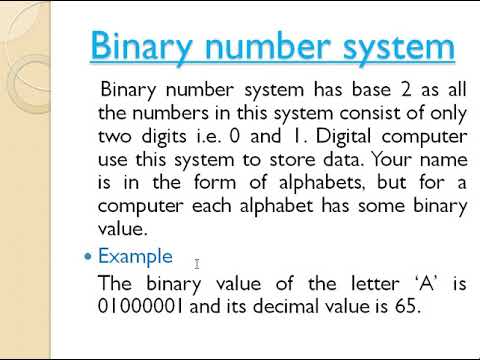 The decimal number system, computer science 9th, ch#2 ii - YouTube