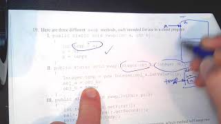 AP Computer Science A - Multiple-Choice - Unit 4 Some Standard Classes part 2 #17-22 Net Worth