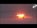 Крушение самолета Ту-22М3 в Мурманской области Россия сняли на видео