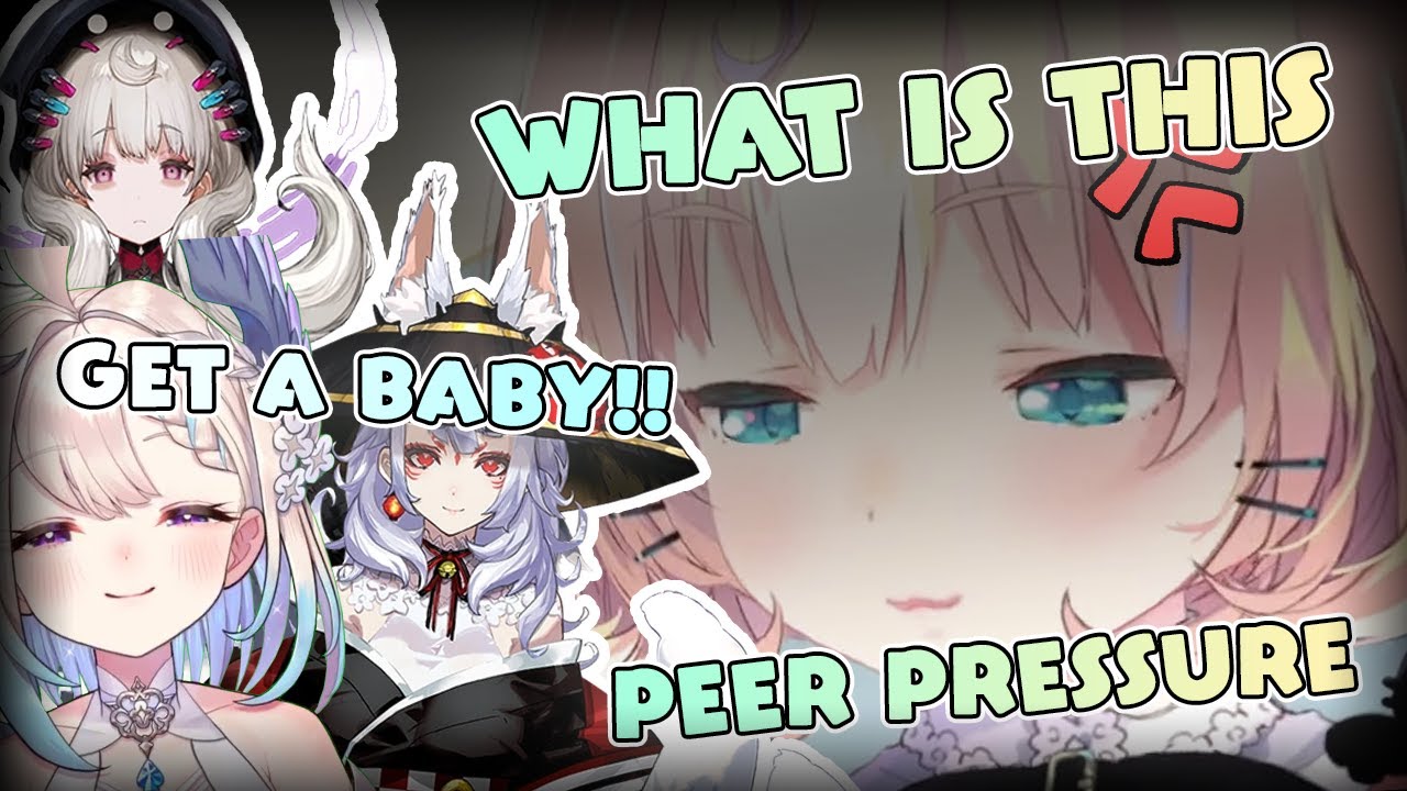 Ethyria 𝗽𝗲𝗲𝗿 𝗽𝗿𝗲𝘀𝘀𝘂𝗿𝗲𝘀 Millie into having BABIES... 【NIJISANJI EN】