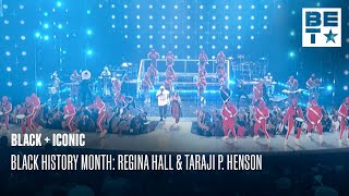 Regina Hall \& Taraji P. Henson Shut The Stage DOWN! | Black \& Iconic | Black History Month '24
