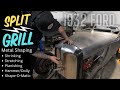 Metal Shaping A Split 1932 Ford Grill For The Model A Roadster Hot Rod Part 1