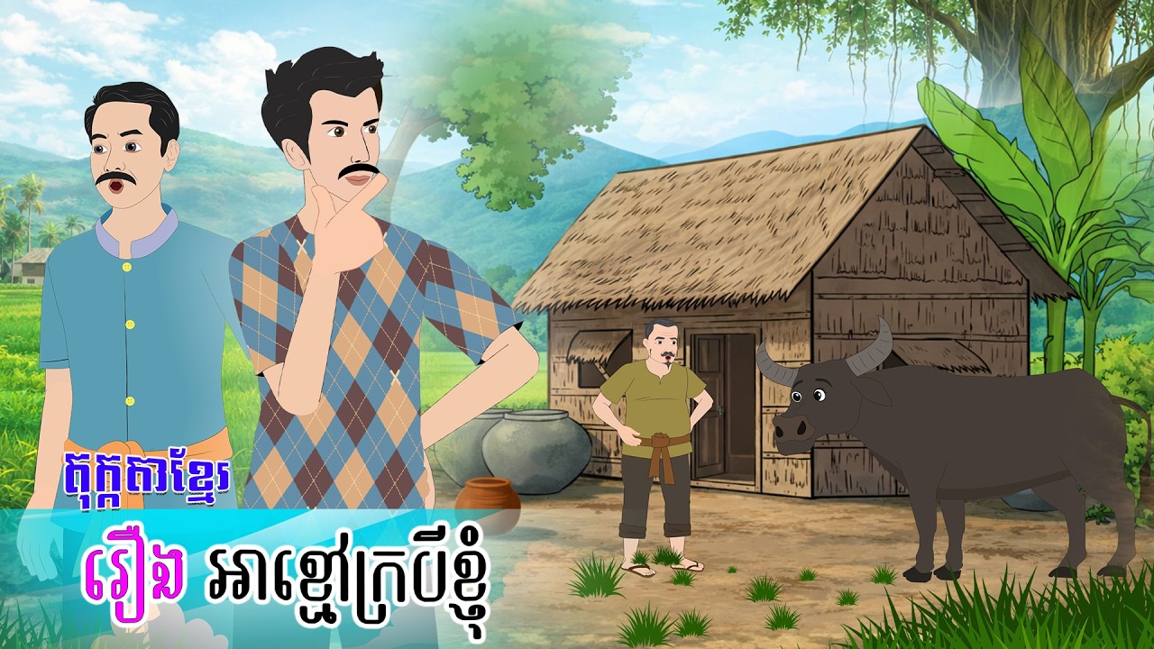 តុក្កតាខ្មែរ ៖ រឿង អាខ្មៅក្របីខ្ញុំ - Story In Khmer By Tola Film #khmerstory #តុក្កតាខ្មែរ