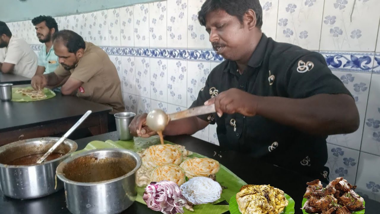 roadside hotel in Kerala border famous பரோட்டா, இடியாப்பம், காடை வறுவல் ...
