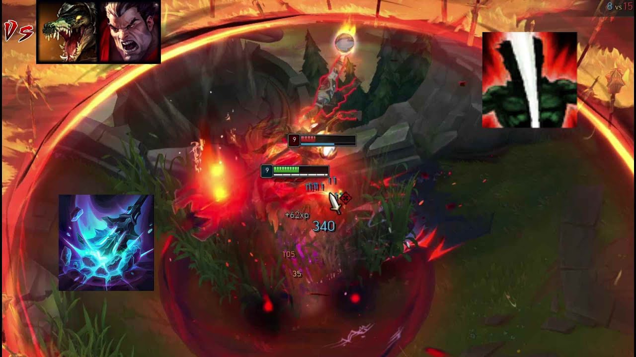 탑라인 뚝배기 헌터스 (Vs 레넥톤, 다리우스)