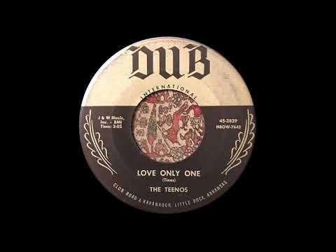45 RPM: The Teenos - Love Only One (original 1957 version)