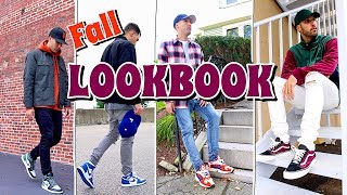 FALL & WINTER LOOKBOOK - HOW TO STYLE COLD WEATHER OUTFITS - NIKE - VANS - ADIDAS - JORDANS