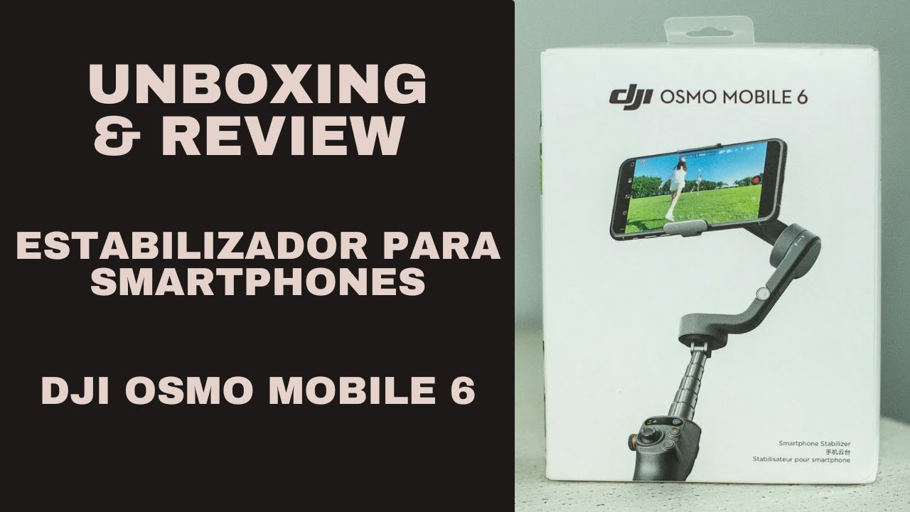 Estabilizador Dji Osmo Mobile 6 Trípode Fotografía Videos