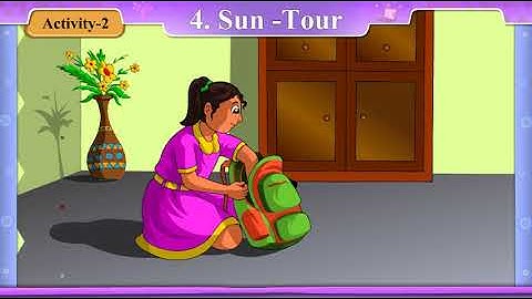 std 8 English sem 2 unit 4 sun tour activity 2