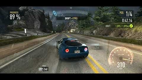 NFS No Limits - Skillmasters Proving Grounds Alfa Romeo 8C Day 4 Part 3