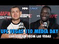 UFC Vegas 110: Garcia vs. Onama Media Day Live Stream