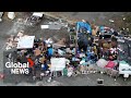 Bc to help abbotsford clear out problematic homeless encampment we dont think its safe