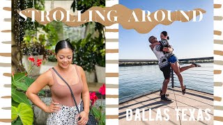 Strolling around Dallas Texas | Dallas Arboretum and Botanical Garden | Downtown Dallas