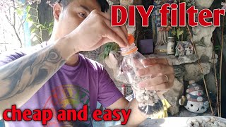 D.I.Y filter | Cheap, Easy and Effective (tagalog with eng sub)