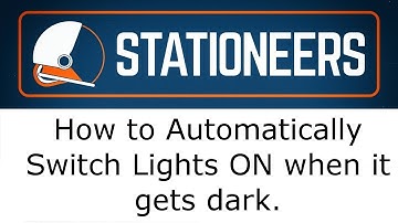Stationeers - A Circuit to Switch Lights on During the Night
