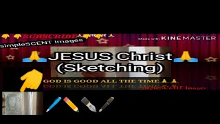 Create an images of Jesus Christ/sketching___My God My Savior__