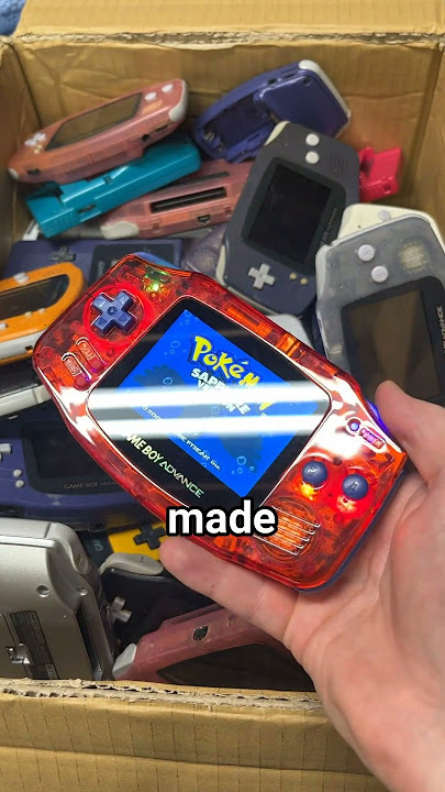 A custom modded GBA!