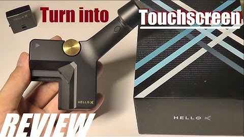 First Look: Hello X2 - Turn Any Laptop Monitor Into Touchscreen?! Hands On Review