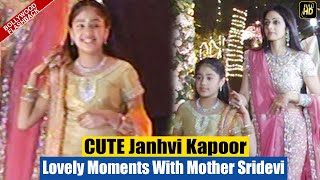 CUTE Janhvi Kapoor Shares Lovely Moments With Mother Sridevi | Flashback screenshot 5