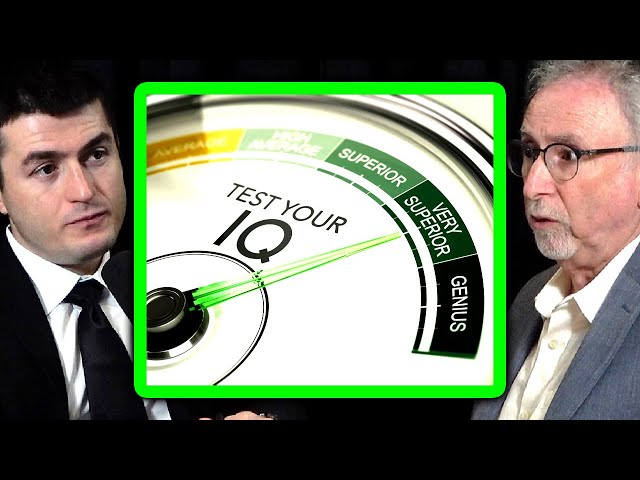 Do IQ tests work?  Richard Haier and Lex Fridman 