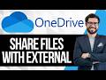 How to Share Files with people outside your organization in Onedrive