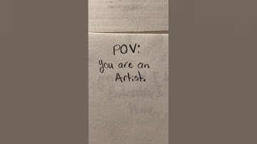 POV: you are an artist. #art #shorts #drawing #relatable #trending #trend #artshorts #viral #fyp