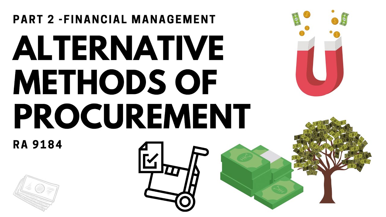 Financial Management Alternative Modes Of Procurement In The 