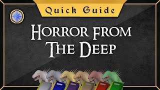 [Quick Guide] Horror from the Deep