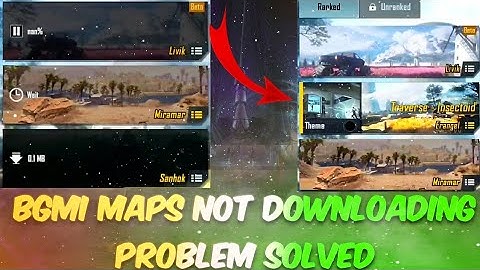 BGMI Maps not downloading error solved🥳 // BGMI Maps 0.1 Mb dowload error solved⚡🔥