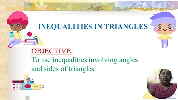 INEQUALITIES IN TRIANGLES  II Teacher Marife Adonis