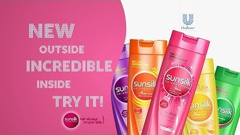 Say hello to new Sunsilk.