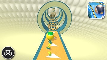 Action Balls: Gyrosphere Race - Gameplay Walkthrough Part 25 - Game Levels 84-85 (iOS, Android)