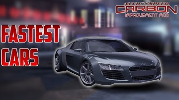 NFS Carbon Improvement Mod V2 - Every Car Ranked from Worst to Best