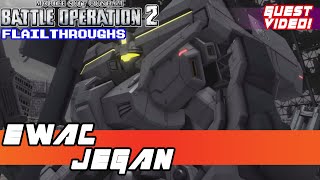 Gundam Battle Operation 2 Guest Video: RGM-89DEW EWAC Jegan With The Last-Second Save