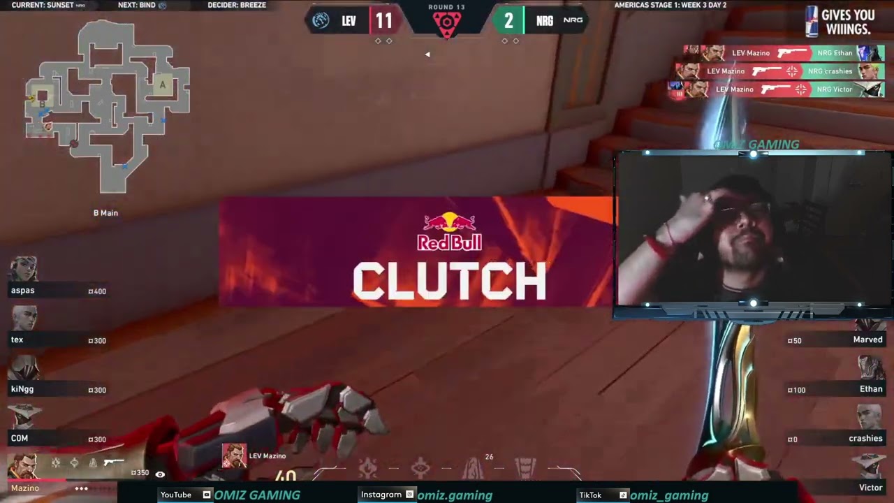 1% Chance of NRG Comeback? NA MAZINO is there 