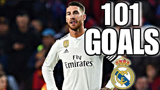 جميع اهداف سيرجيو راموس مع ريال مدريد ● 101 هدف HD | تعليق عربي