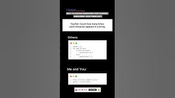 Subscribe 👍 Like ❤️ | Count how many times each character appears in a string #shorts #viral