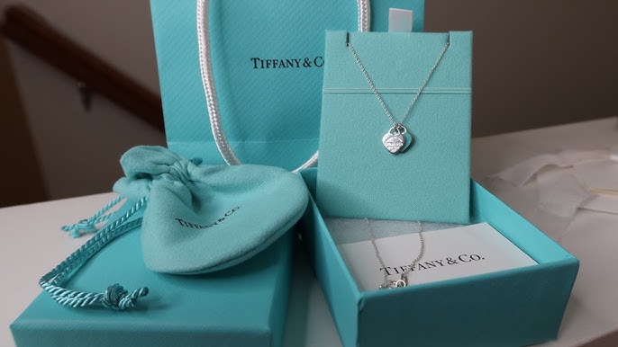 Return to Tiffany® Heart Tag Pendant in Sterling Silver with a Diamond,  Mini