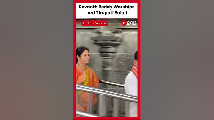 Telangana CM Revanth Reddy Visits Tirumala Venkateshwara Temple With Family