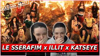 REAGINDO A LE SSERAFIM x ILLIT x KATSEYE - ICONIC BY MISTAKE