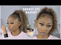 Full Face Makeup Smokey Eye | Nars Soft Matte Foundation Moorea