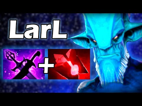 Видео: Ларл на Лешраке новый уровень Доты - Larl Leshrac 7.35 DOTA 2