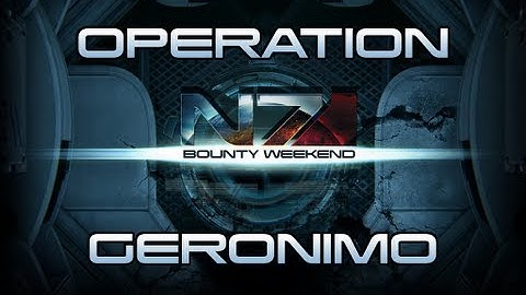 Mass Effect 3 Weekly Challenge 12 - Operation Geronimo