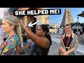 Italian girl couldnt enter temple then this happened