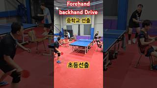 When I was a #pingpong player #탁구드라이브 #펜홀더쇼트 백드라이브