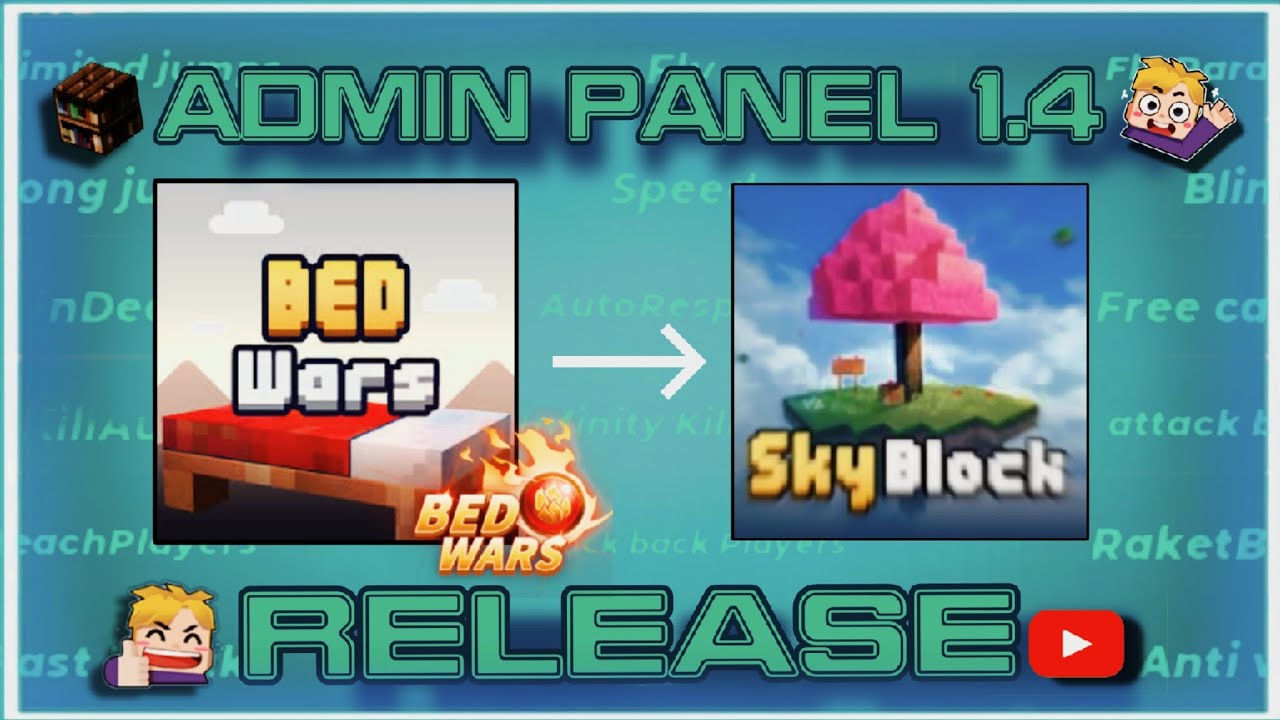Admin Panel 1.4 Release | Blockman Go 2.125.1 - YouTube