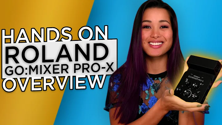 Roland GO:MIXER PRO X - Ultra Compact Audio Mixer ...