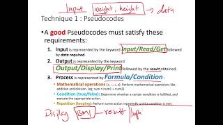 Sem 2 Topic 2 : Design The Solution: Describe algorithm pseudocode and flowchart