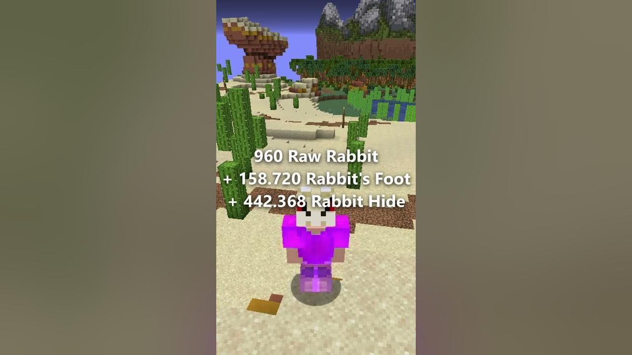 Hypixel Skyblock Rabbit Minion explained Shorts YouTube