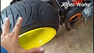 yamaha mio fatty tire